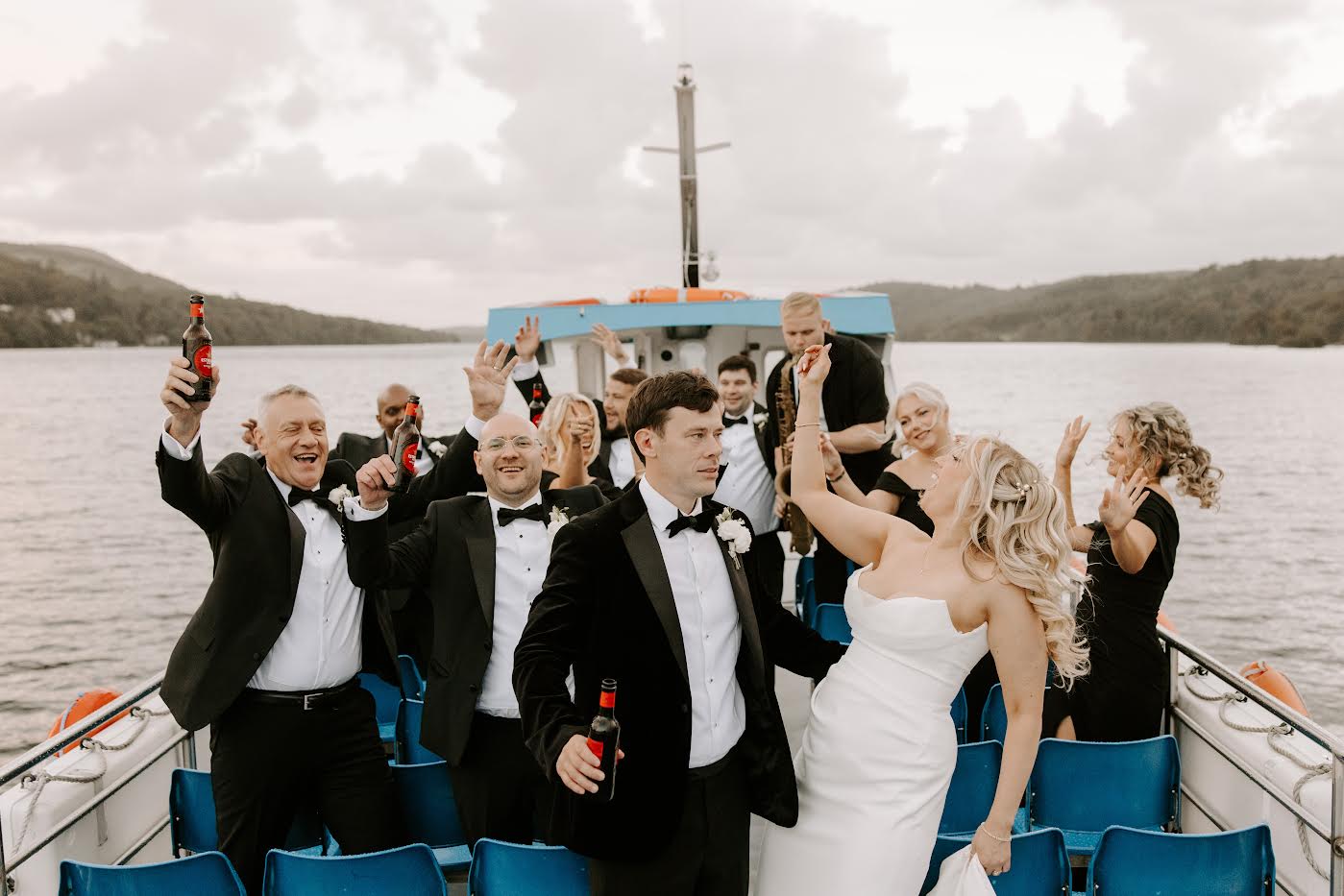 Luxury Wedding on a boat with Saxophonist Joe Reeve